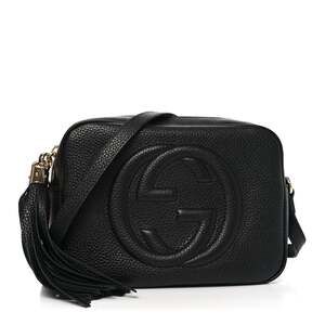 Gucci Pebbled Calfskin Small Soho Disco #231848G12B